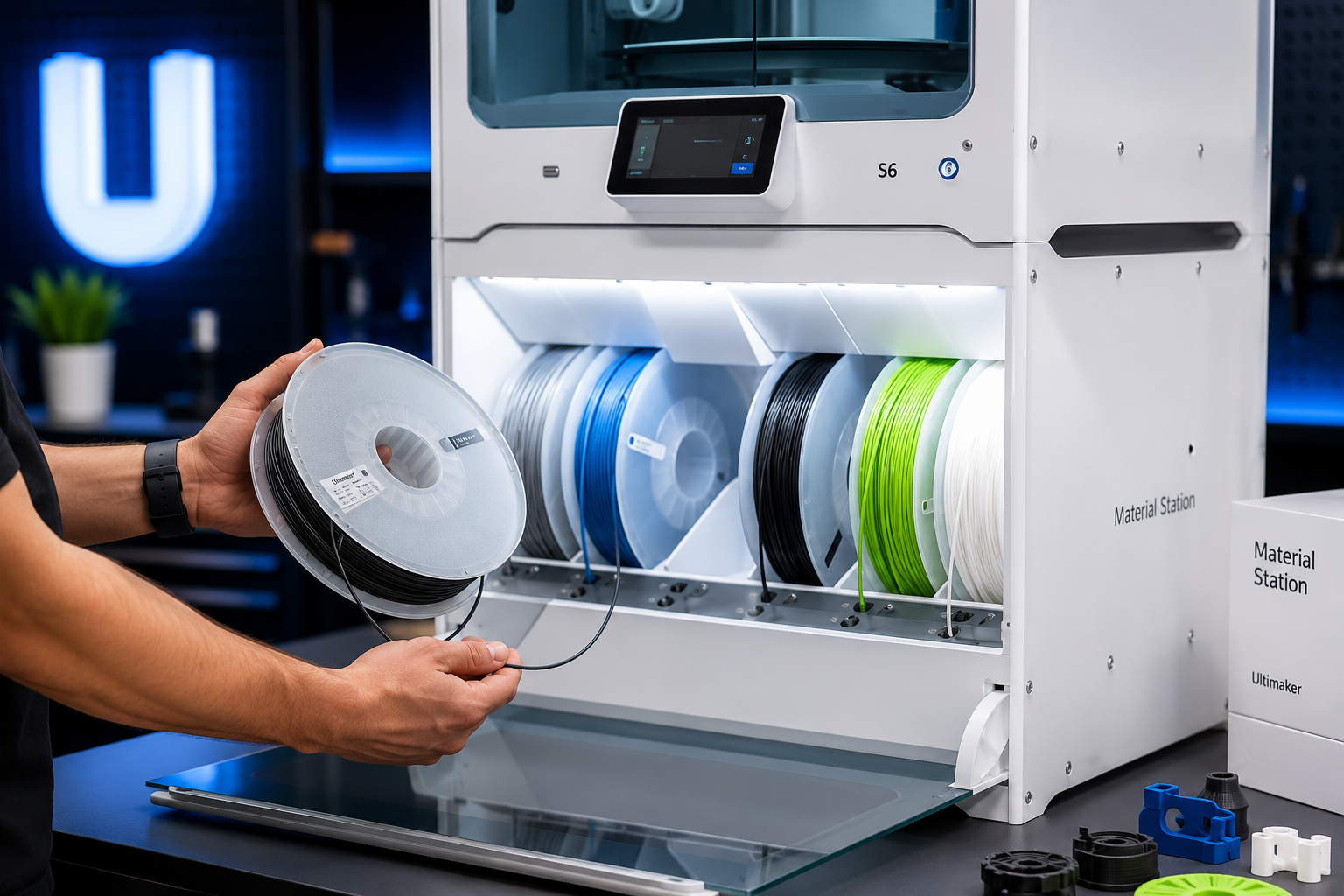Backwards compatible with the Material Station